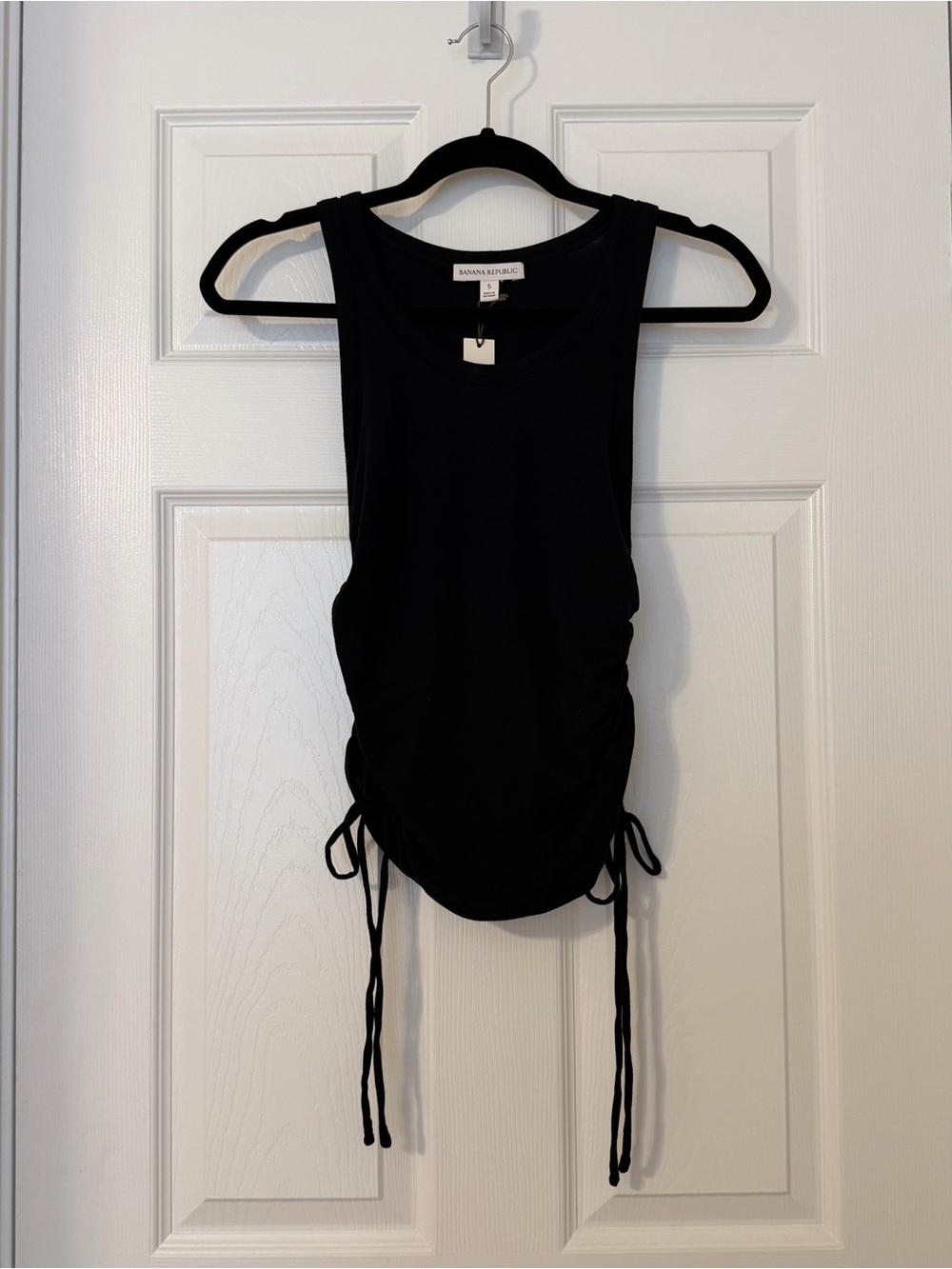 Banana Republic Cotton Ruched Tank